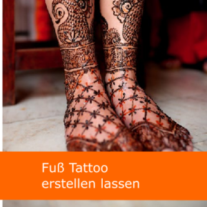 Fuß Tattoo erstellen lassen