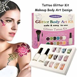 Glitter Tattoo Set