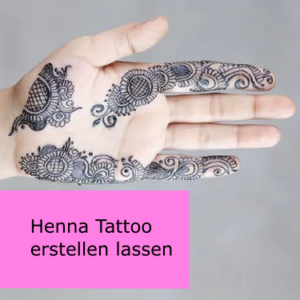 Henna Tattoo erstellen lassen