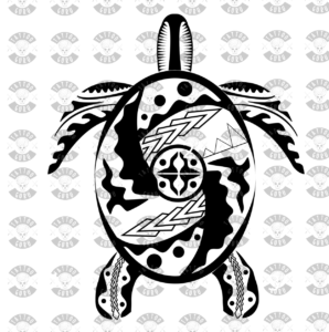 Maori tattoo turtle