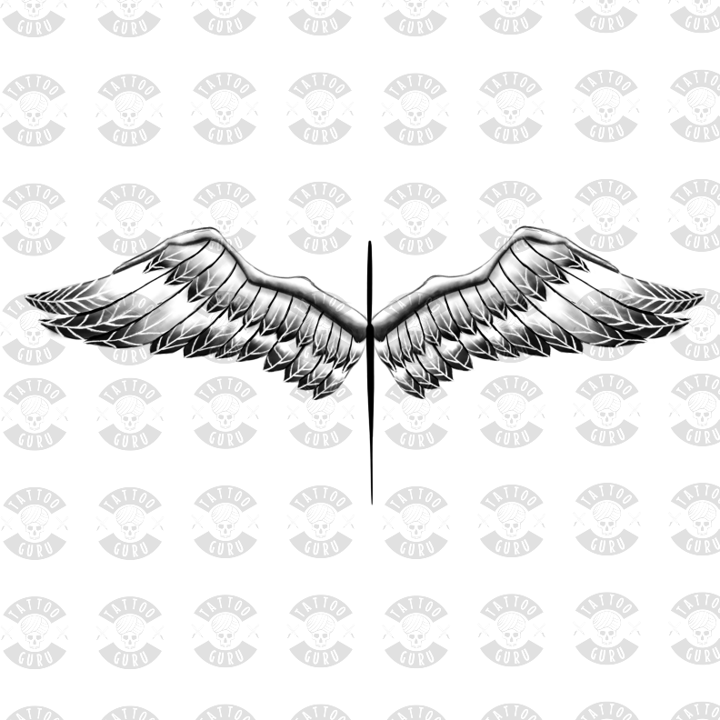 Flügel Tattoo erstellen lassen